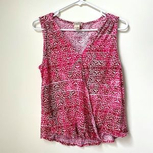 SOLD || Lucky Brand print tank top